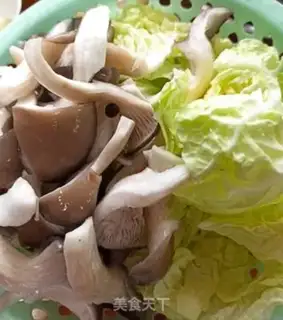 Make Spructose bean cabbage step 1