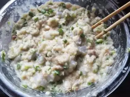 Make Fish dumplings step 9