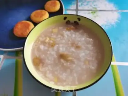 Make Chestnut congee step 5