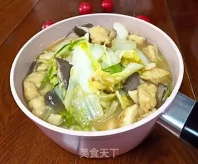 Make Spructose bean cabbage step 6