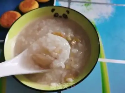 Make Chestnut congee step 8