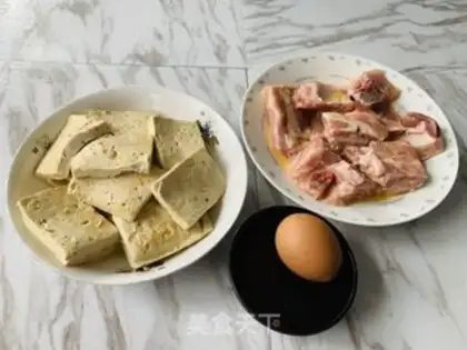 Make Pyramid fragrance and tofu step 0