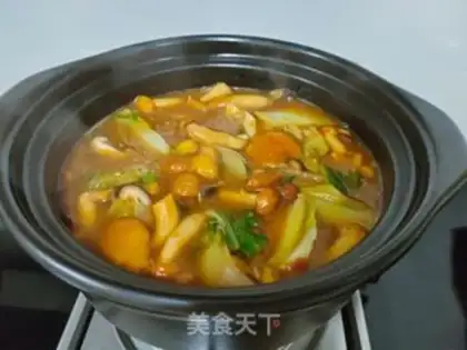 Make Cinnamon mushroom tofu step 8