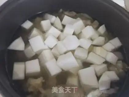 Make Cleaning the oxen radish step 7