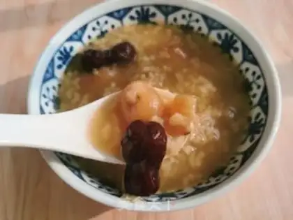 Make Red-tree porridge step 7