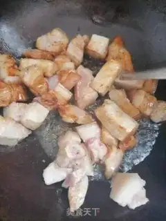 Make Eggs and pork step 4