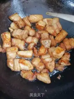 Make Eggs and pork step 5