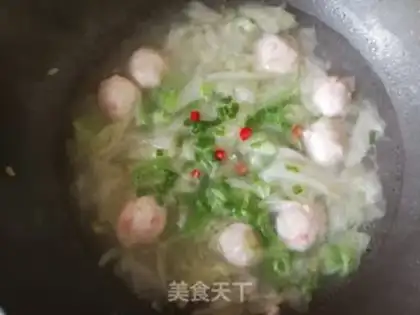 Make Shrimpball soup step 9