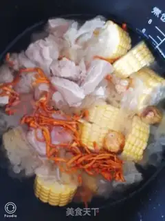 Make Autumn corn silver earworm weed soup step 4