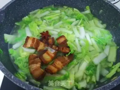 Make Big cabbage tofu step 8