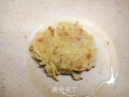 Make Breakfast oatmeal potato eggcake step 4