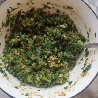Make Celery pie step 1