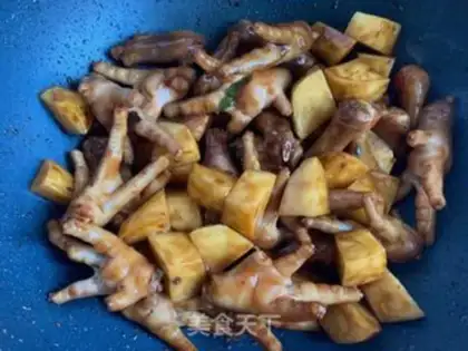 Make Cracked potato chicken claws step 8