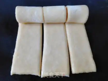 Make Carrot coconut rolls step 3