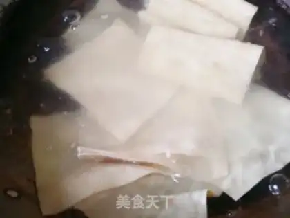 Make Tofu rolls step 0