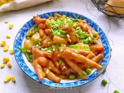 Make Cracked potato chicken claws step 11