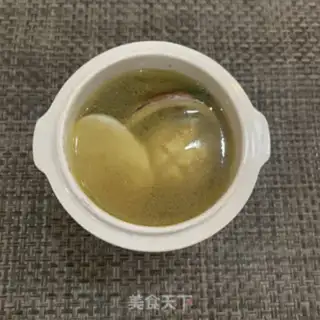 Make Chicken soup with abalone egg glue step 9