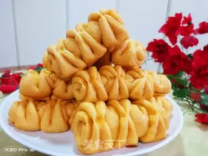 Make Carrot coconut rolls step 11