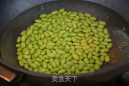 Make Spicy soybeans step 3