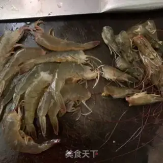 Make Shrimp congee step 0