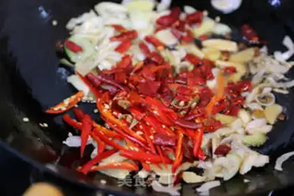 Make Spicy soybeans step 11
