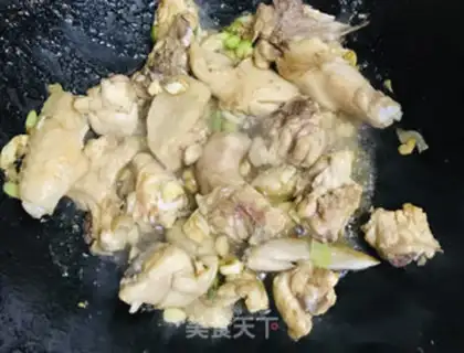 Make Onion fried chicken step 4
