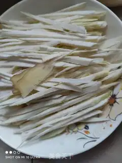 Make White silk fried eggs step 1
