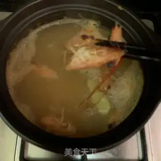 Make Shrimp congee step 7
