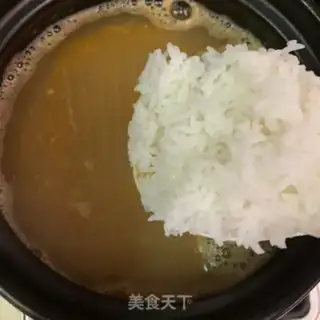 Make Shrimp congee step 8