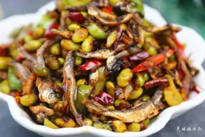 Make Spicy soybeans step 24
