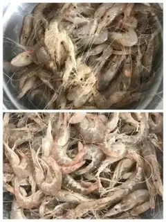 Make Fry shrimp step 1