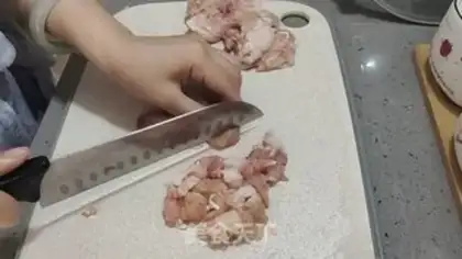 Make Homemade mushroom chicken step 3