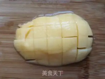 Make The silver spoon of the dragon mango step 0
