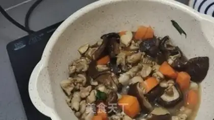 Make Homemade mushroom chicken step 8