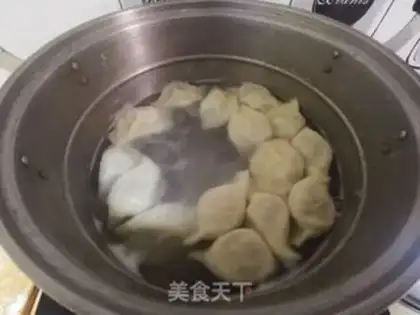Make Lamb cabbage dumplings step 12