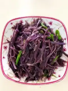 Make Cream pepper with purple potatoes step 4
