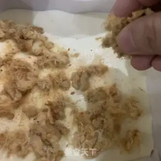 Make The meat pine and the old cake step 10