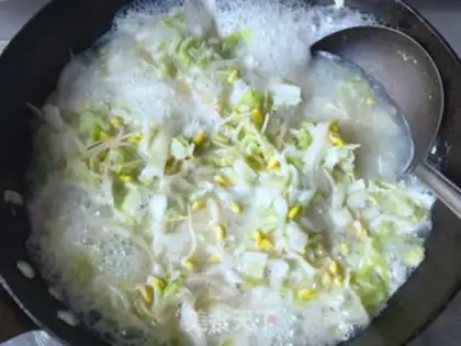 Make Soup with cabbage step 13