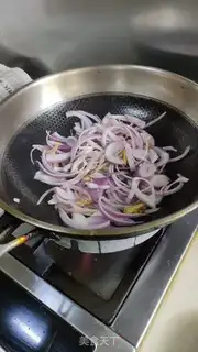Make Japanese fat cow rice step 8