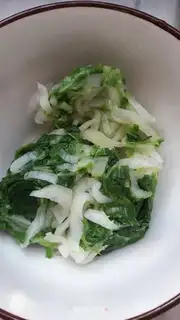 Make Creaming cabbage step 4