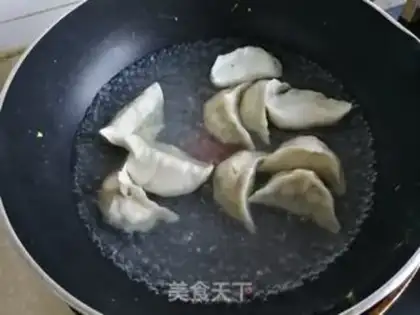 Make Egg dumplings step 9
