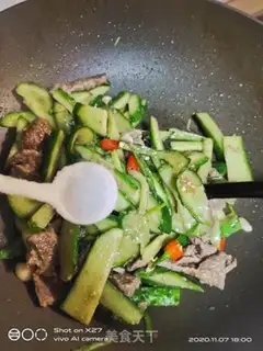 Make Beef cucumber step 4