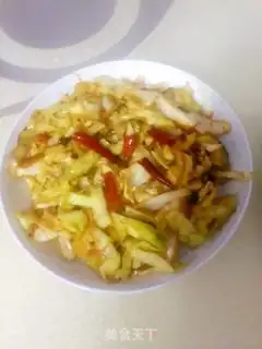 Make Spicy cabbage step 8