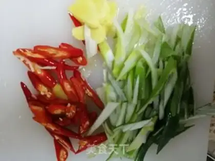 Make Immediate mustard pickles step 1