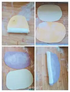 Make Colored red bean bag step 2