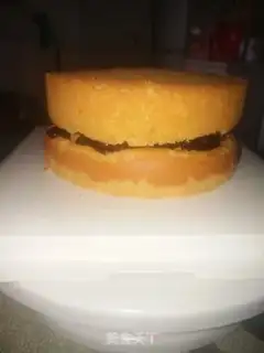 Make Net goldfish cake step 30