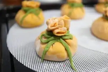 Make Pumpkin bag step 29