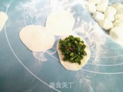Make Shrimp dumplings step 5