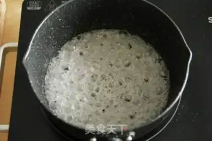 Make Triple gum pudding step 1