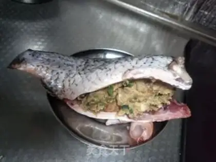 Make Red-burned mackerel step 2